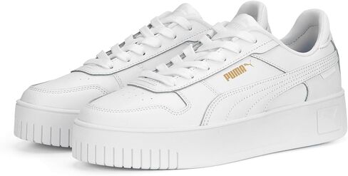 PUMA Women's Carina Street Sneaker, White-Pale Plum-Silver Mist, 7 in Saudi Arabia