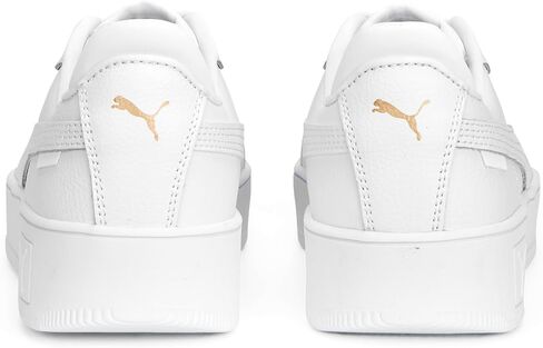 PUMA Women's Carina Street Sneaker, White-Pale Plum-Silver Mist, 7 in Saudi Arabia