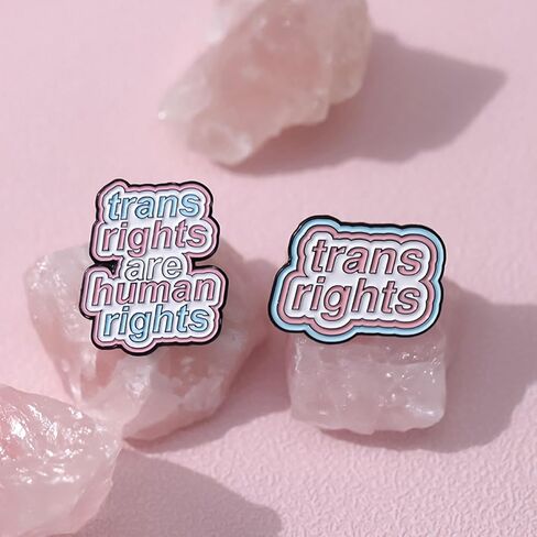 DD-life 6/12 Pcs Trans Rights Are Human Rights Brooch,Transgender Pride Pin,Heart Organ Rainbow Enamel Brooch Pin,Rainbow Pride Pins,Cartoon Milk Box Pin Brooch in Saudi Arabia
