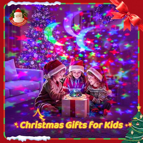 ضوء ليلي للأطفال، 90 مصباح ضوئي للأطفال، ضوء ليلي صامت 360 درجة، أضواء نجوم قابلة لإعادة الشحن للسقف، ضوء ليلي للأطفال الصغار مع مؤقت، ضوء ليلي وحيد القرن للفتيات in Kuwait