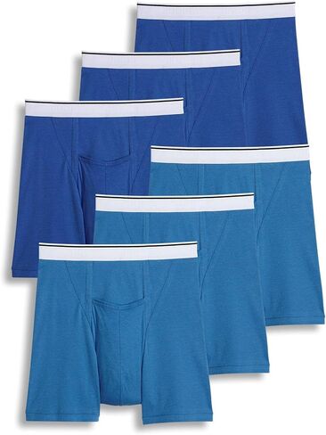 Jockey Men's Underwear Pouch 5" Boxer Brief - 6 Pack in Kuwait