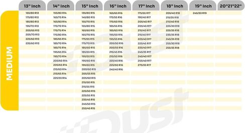 Car Snow Socks, Alternative to Snow Chains, Easy Install Tire Snow Socks for Cars & Trucks, Winter Tire Traction Devices for Safe Driving, URBAN (X-LARGE) in Saudi Arabia