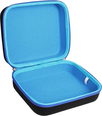 Hermitshell Hard Travel Case for AstroAI/HAUSBELL/joyroom 12V Air Compressor Pump Tire Inflator (Black + Blue) in Saudi Arabia