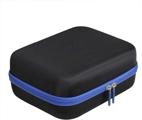 Hermitshell Hard Travel Case for AstroAI/HAUSBELL/joyroom 12V Air Compressor Pump Tire Inflator (Black + Blue) in Saudi Arabia