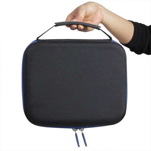Hermitshell Hard Travel Case for AstroAI/HAUSBELL/joyroom 12V Air Compressor Pump Tire Inflator (Black + Blue) in Saudi Arabia
