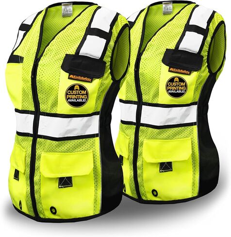 KwikSafety - شارلوت، كارولاينا الشمالية - سترة RoadBOSS الاقتصادية والأمان الممتازة للنساء [SNUG-FIT] الفئة 2 التي تم اختبارها بواسطة ANSI OSHA in Kuwait