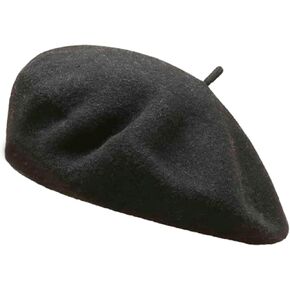 IZUS 2-5T Toddler French Berets for Baby Girls Wool Blend Artist Beanie Cap Solid Warm Painter Hat Baby Boys for Fancy Party