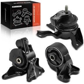 A-Premium 3PCS Engine Motor Mount and Transmission Mount Kit Compatible with Kia Spectra 2004-2009, Spectra5 2005-2009, 2.0L, Manual Transmission, Replace# 218102F751, 218302D000