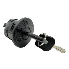 Ignition Switch with Keys Fit for Cub Cadet ZT1-42 ZT1-46 ZT1-50 ZT1-54 ZT2-50 ZT2-54 and MTD Z510 Z530 Z550 Z560 Z5200 Lawn Mower 3 Position 6 Pin Replace 725-12066 725P12066 925-12066