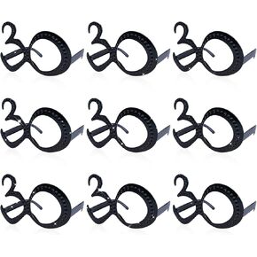 9 Pack 30th Birthday Sunglasses 30th Birthday Decorations Men Women Party Eyeglasses for Party Supplies 30th Anniversary