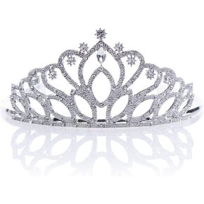 Anderson's Silver Mirabella Tiara and Tiara Presentation Sets, Wedding Tiaras, Bridal Tiaras, Prom Tiaras, Homecoming Tiaras, Pageant Tiaras, Birthday Tiaras, Costume, Special Event Crowns