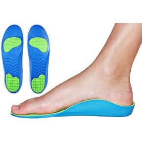 Neon Fix Premium Grade Orthotic Insole by KidSole, (24 CM) Kids Size 4-6