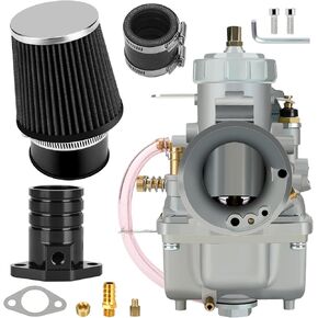 VM34 Carburetor Kit for Predator 420 301cc GX390 GX340 GX270 13Hp 15Hp Engine Mini Bike Go Kart Cart Water Pump Pressure Washer Powersports Parts Intake Manifold