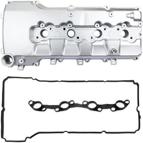 Engine Parts Aluminum Valve Cover Compatible with Toyota Tacoma 4Runner 2005-2015 2.7L