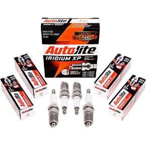 Autolite Iridium XP Automotive Replacement Spark Plugs, XP105 (4 Pack)