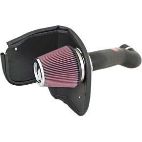 K&N Cold Air Intake System: High-Flow Air-Filter, Increase Performance & Horsepower: Compatible with 2006-2010 JEEP Grand Cherokee, 57-1555