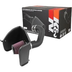 K&N Cold Air Intake System: High-Flow Air-Filter, Increase Performance & Horsepower: Compatible with 2015-2016 CHEVROLET Colorado; 2015-2016 GMC Canyon, 57-3088