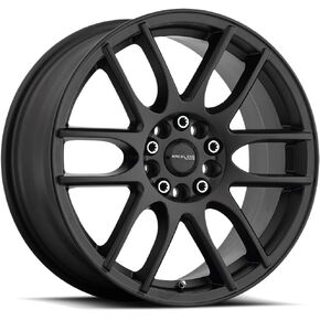 Raceline Wheels 141B MYSTIQUE Satin Black Wheel (17 x 7.5 inches /5 x 108 mm, 40 mm Offset)