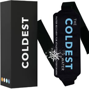Coldest Gel Ice Pack Flexible Compress with Straps Provides Alleviate Joint and Muscle Pain Flexible Therapy Injuries - Shoulder, Back, Knee, Neck, Ankle Hip Elbow Foot & More (Large)