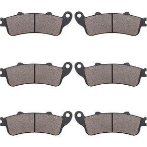 Front&Rear Brake Pads for Honda VTX 1800 (All models) 2002-2013 1800 GL1800 Goldwing (All models) 2001-2017 Blackbird 1997-2003 ST1100 Interceptor 800 VFR800F
