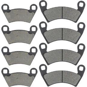 MOTOALL Front and Rear Brake Pads Replacement Fit for Ranger 500 700 800 900,for Ranger 900 XP 800 XP 4x4,for Ranger XP 700,for Ranger 500 Crew,for RZR 900 XP RZR 4 800 RZR 900