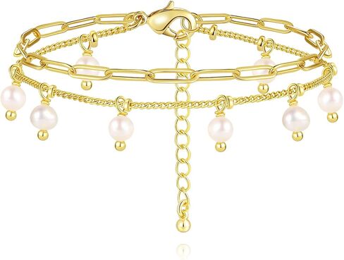 White Gold Plated Butterfly Bracelets for Women: Adjustable Blue Cubic Zirconia Butterfly Ankle Chain in Saudi Arabia