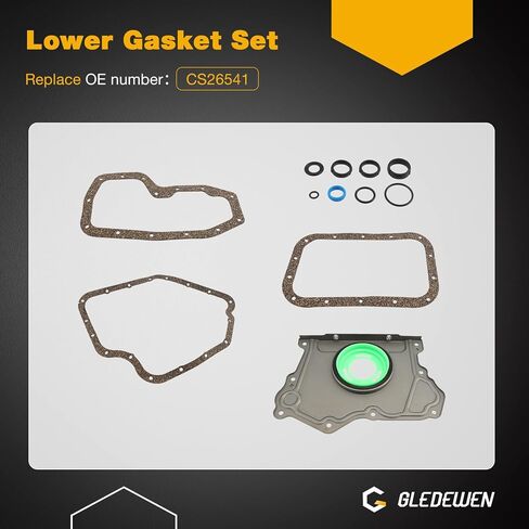 MLS Head Gasket Set Lower Gasket Kit, Compatible with 2011-2016 Chrysler 200 300 Ram 1500 C/V Dodge Charger Jeep Wrangler 3.6L V6 Engine, Replace# HS26541PT in Saudi Arabia