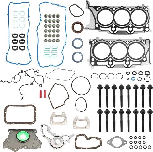 MLS Head Gasket Set Lower Gasket Kit, Compatible with 2011-2016 Chrysler 200 300 Ram 1500 C/V Dodge Charger Jeep Wrangler 3.6L V6 Engine, Replace# HS26541PT in Saudi Arabia