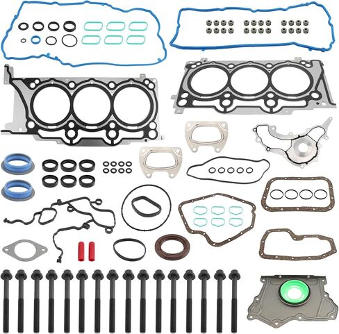 MLS Head Gasket Set Lower Gasket Kit, Compatible with 2011-2016 Chrysler 200 300 Ram 1500 C/V Dodge Charger Jeep Wrangler 3.6L V6 Engine, Replace# HS26541PT in Saudi Arabia