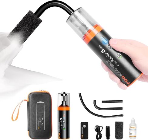 LENSGO Smoke S Hand-held Fog Machine, Portable Smoke Machine with Remote Control Fogger for Photography, Outdoor Events, Parties, Stage Effects, Disinfection or Weddings in Saudi Arabia