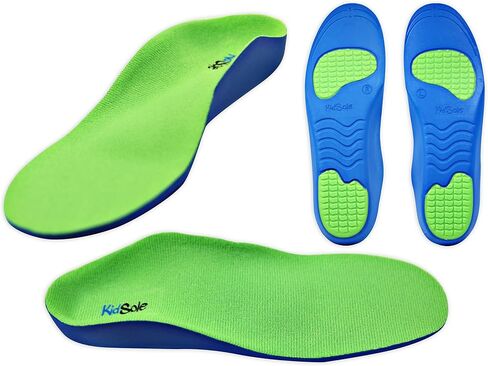 Neon Fix Premium Grade Orthotic Insole by KidSole, (24 CM) Kids Size 4-6 in Saudi Arabia
