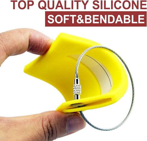 علامات الأمتعة المصنوعة من السيليكون لحقائب اليد الأولية لحقائب السفر مع بطاقة هوية الاسم التي يمكن اكتشافها بسرعة (حرف M، 3 عبوات (أصفر + أخضر + أزرق) in Kuwait