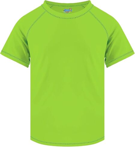Boys Rash Guard Short Sleeve, Navy Blue and Orange UPF 50+ Sun Protection Rashguard Slim Fit Swim Shirt Fishing Surf Quick Dry Cool Beach Clothes for Toddler Youth Kids Size 10-12Y in Saudi Arabia