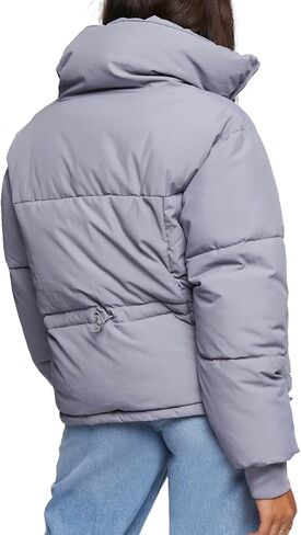 Forever 21 Women's Quilted Puffer Jacket in Saudi Arabia