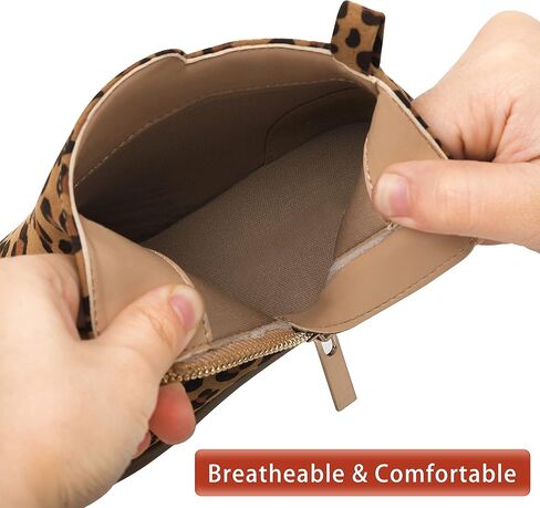 أحذية هارفيست لاند للبنات، أحذية طويلة للكاحل، أحذية بسحاب جانبي دافئ، أحذية قصيرة بكعب منخفض، أحذية ثلج شتوية مضادة للانزلاق في الهواء الطلق للأطفال الصغار/الأطفال الكبار in Kuwait