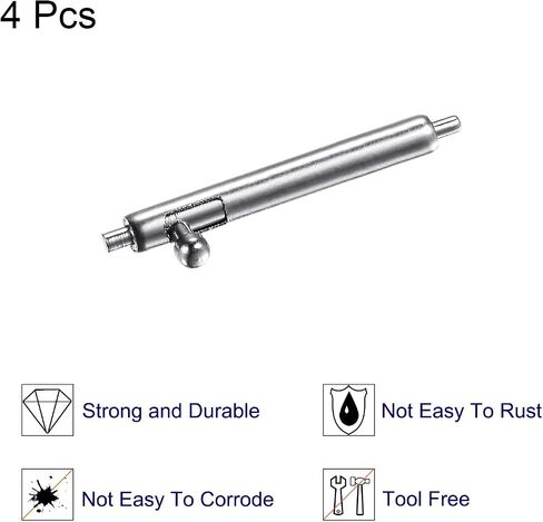 HARFINGTON Quick Release Spring Bar Diameter Width Stainless Steel Watch Pins for Watch Band Straps in Saudi Arabia