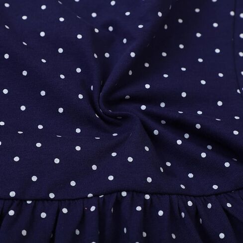 Youlebao Toddler Girls Dresses Long Sleeve Girl Casual Cotton Clohtes for Kids 2-7 Years Xmas Gift in Saudi Arabia