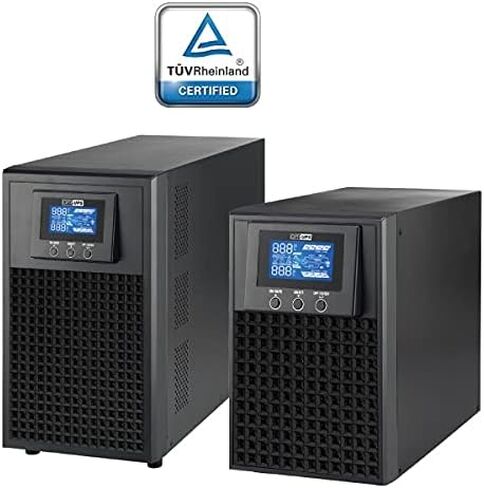 OPTI-UPS DS2000E II (2000VA / 2000W) Online Double Conversion Uninterruptible Power Supply, Pure Sine Wave, UPS Battery Backup, Surge Protection, (Requires 20 amp Outlet, See Picture) in Saudi Arabia