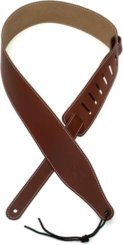 Levy's Leathers DM17-XL-BLK Genuine Leather XL Guitar Strap, Black in Saudi Arabia
