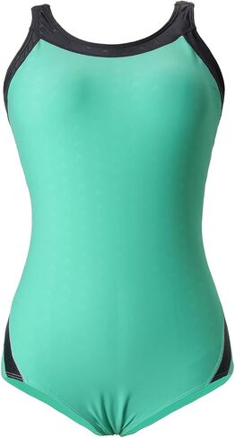 Girls' Swimwear Swimsuit Kids One Piece Swim Suits Athletic Bathing Suit for Swim Team Practice Competition 4-16Y in Saudi Arabia