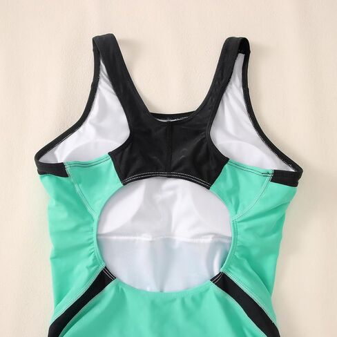 Girls' Swimwear Swimsuit Kids One Piece Swim Suits Athletic Bathing Suit for Swim Team Practice Competition 4-16Y in Saudi Arabia