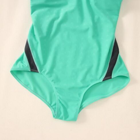 Girls' Swimwear Swimsuit Kids One Piece Swim Suits Athletic Bathing Suit for Swim Team Practice Competition 4-16Y in Saudi Arabia
