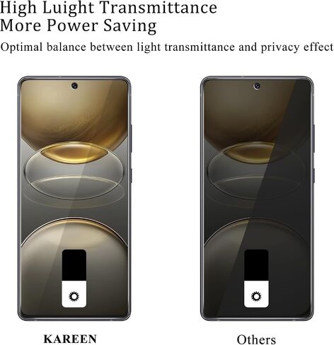 KAREEN [عبوة من قطعتين] واقي شاشة لهاتف Samsung Galaxy A71، A71 5G، A71 5G UW من الزجاج المقسى، يدعم قارئ بصمات الأصابع، مضاد للخدش، خالي من الفقاعات، صلابة 9H in Saudi Arabia