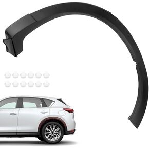 TK4851W50F Rear Wheel Fender Flares Molding Trim Compatible with Mazda CX-9 2016 2017 2018 2019 2020 2021 2022 2023 Wheel Arch Opening Molding TK48-51-W60H TK4851W60H TK48-51-W60F(Rear Right Side)