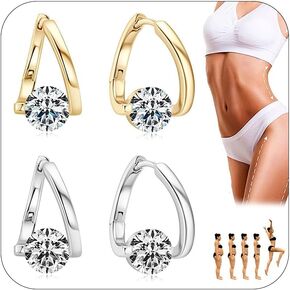 Lymphatic Earrings for Women on Prime Yoopulse Lymphatic Earrings Lymphvity Therapy Germanium Earrings Lymph Drainage Jewelry for Women