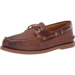Sperry Mens Shoes Men's Gold Cup Authentic Original 2-Eye Boat Shoe, Tan, 8