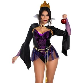 Leg Avenue womens 4 Pc Poison Apple QueenHalloween Costume