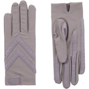 Women’s Isotoner Chevron Shortie Gloves L/XL / Dusty Lavendar