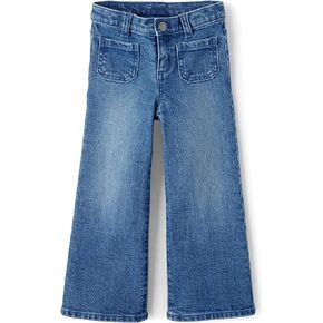 Gymboree Girls' and Toddler Wide Leg Jeans
