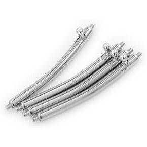 MiLTAT 22mm - 1.78mm Diameter - Tip 0.8mm Curved Quick Release Spring Bars (4 pieces per pack)